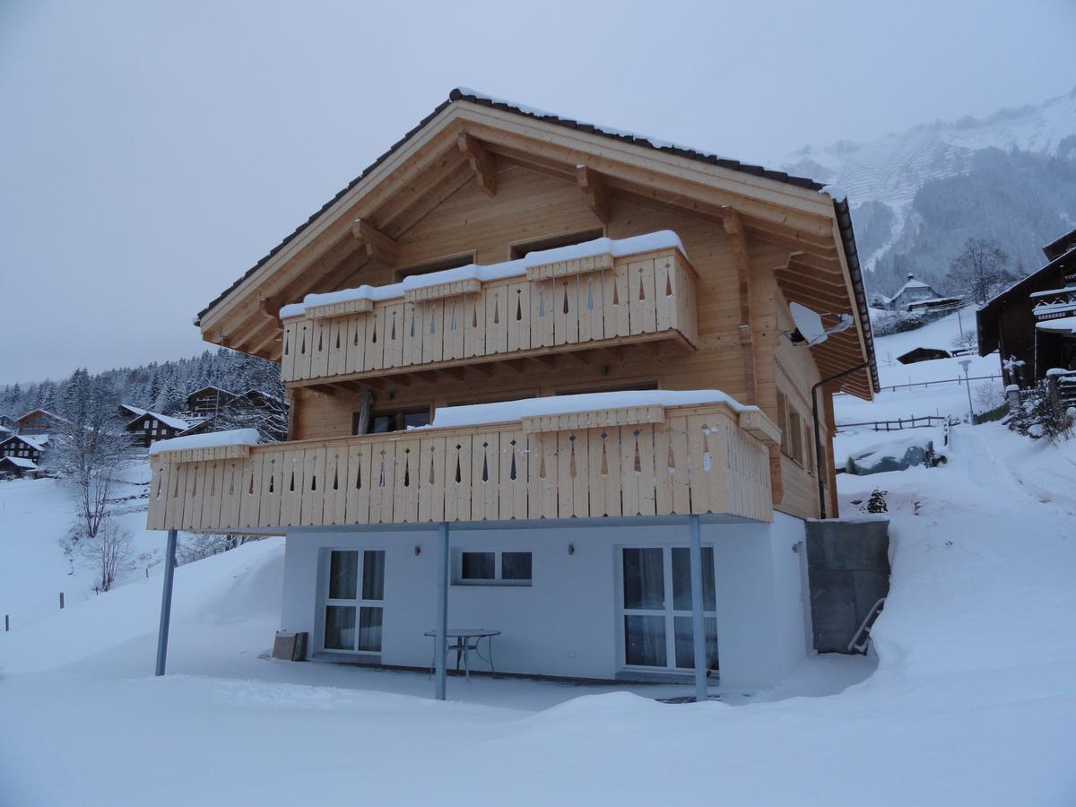 Chalet Canadian Corner Wengen Buitenkant foto