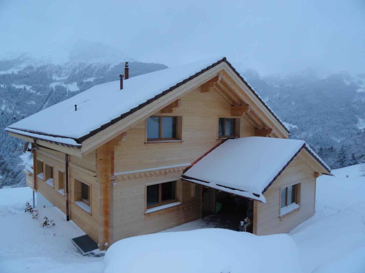Chalet Canadian Corner Wengen Buitenkant foto