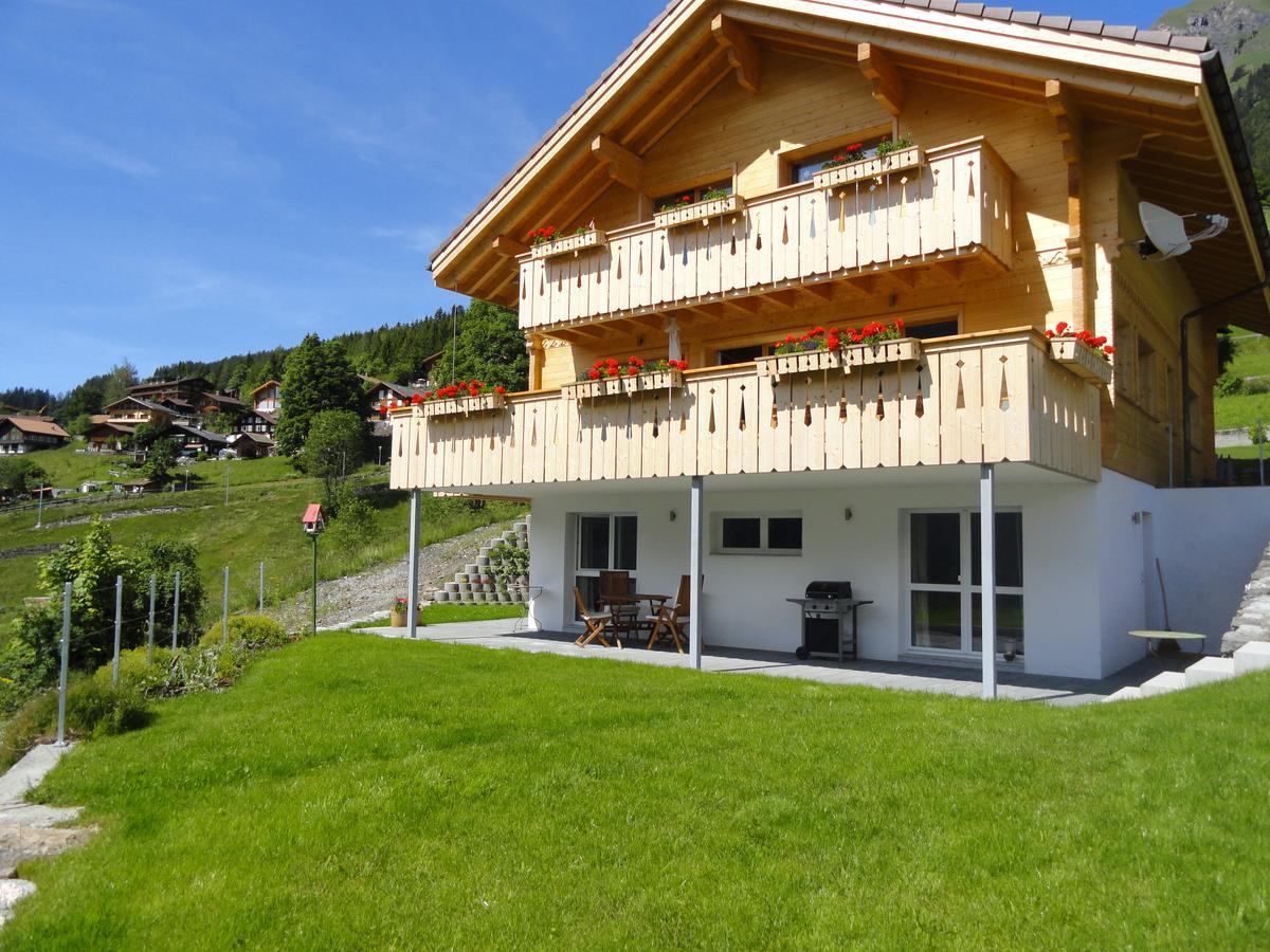 Chalet Canadian Corner Wengen Buitenkant foto